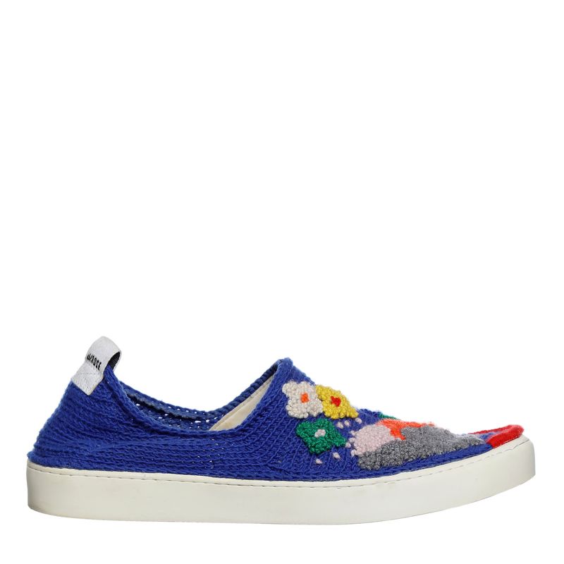 Tenis-Amrose-Paris-Croche-Sol-e-Flores-Azul
