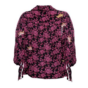 Camisa Loewe Estampada Roxa