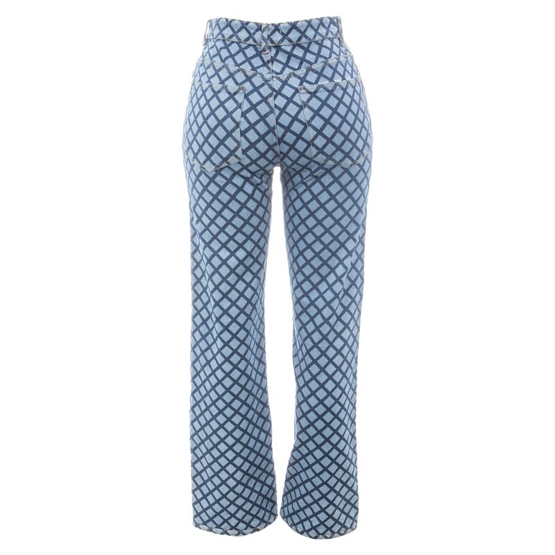 Calca-Carol-Bassi-Jeans-Altin-Quadriculada