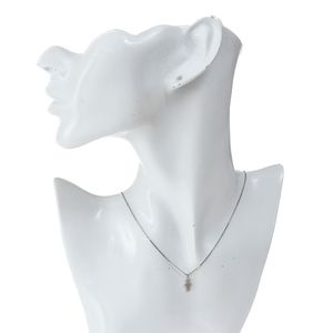 Colar Vivara Menino Ouro Branco e Diamantes