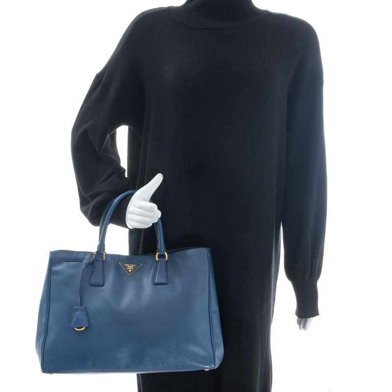 Bolsa-Prada-Galleria-Saffiano-Azul