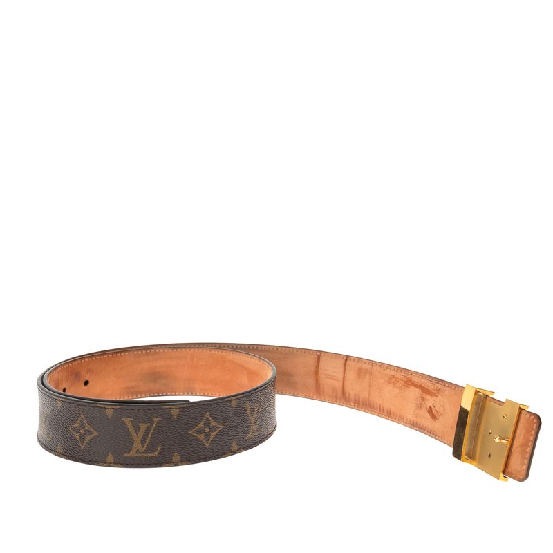 Cinto-Louis-Vuitton-LV-40mm-Monograma