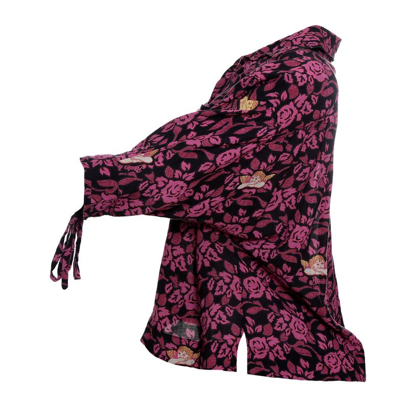 Camisa-Loewe-Estampada-Roxa