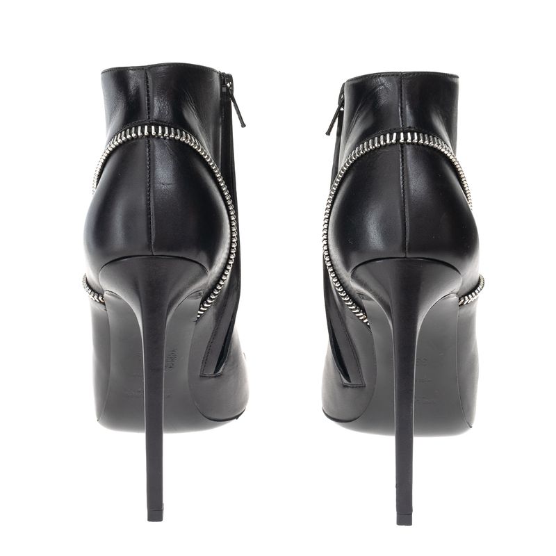Bota-Saint-Laurent-Ziper-Couro-Preta