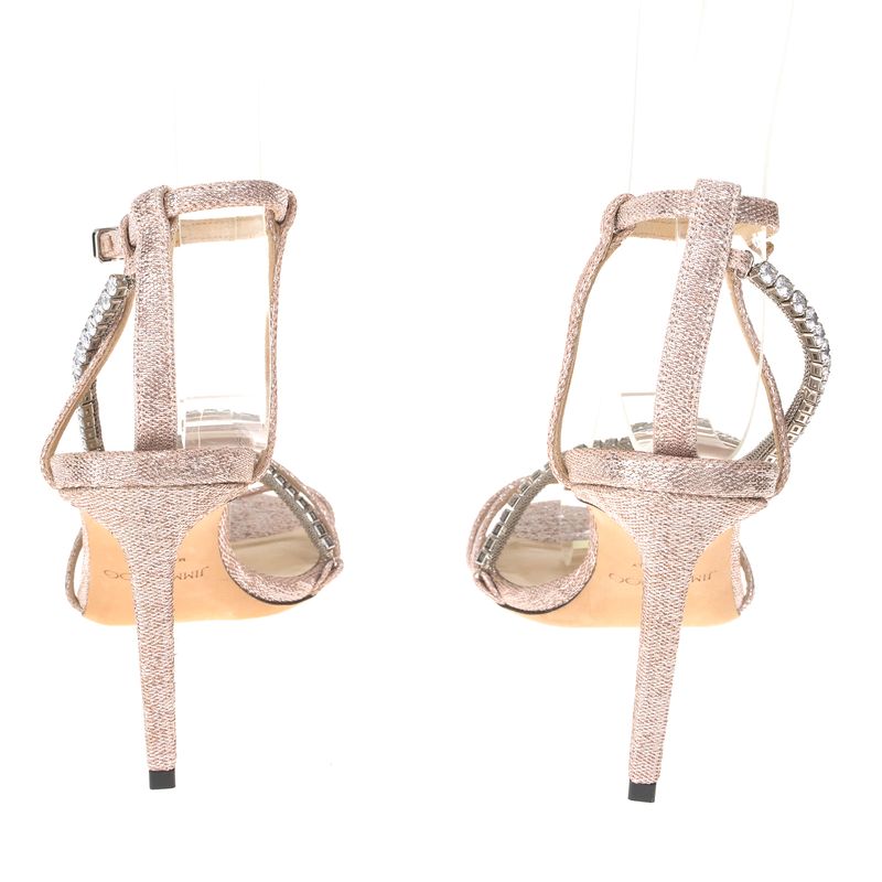 Sandalia-Jimmy-Choo-Strass-Tecido-Rosa