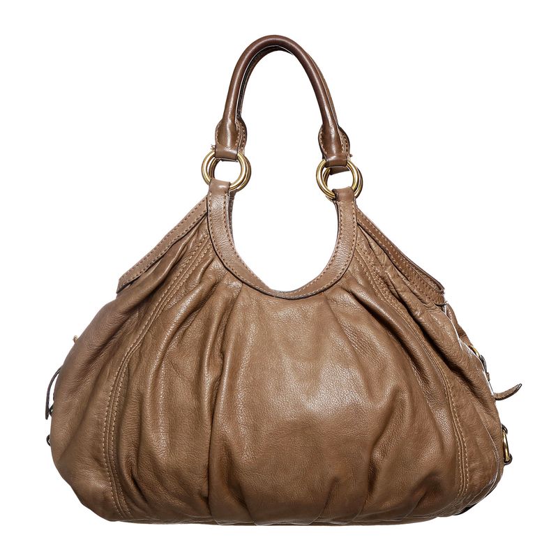 Bolsa-Miu-Miu-Tote-Hobo-Couro-Caramelo