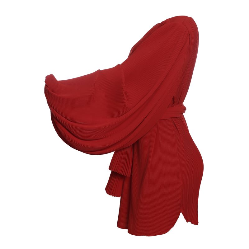 Vestido-Von-Trapp-Botticelli-Vermelho-Fogo
