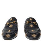 Sapato-Gucci-Princetown-Mule-Bordado-Preto