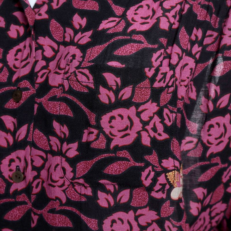 Camisa-Loewe-Estampada-Roxa