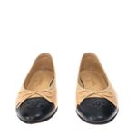 Sapatilha-Chanel-CC-Cap-Bicolor