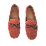 Mocassim-Bottega-Veneta-Amarracao-Intrecciato-Terracota