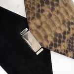 Bolsa-Celine-Clutch-Couro-Tricolor-