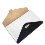 Bolsa-Celine-Clutch-Couro-Tricolor-