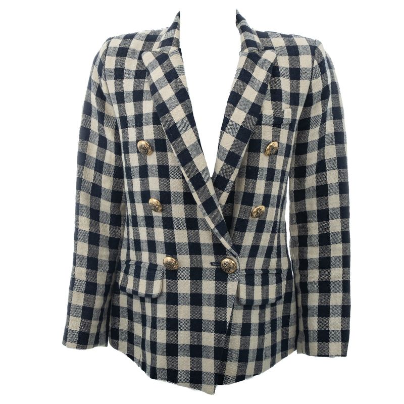 Blazer-Vichy-Preto
