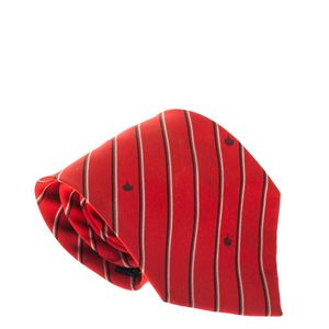 Gravata Gucci Vintage Listrada Vermelho
