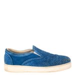Tenis-Bottega-Veneta-Slip-On-Intrecciato-Camurca-Azul