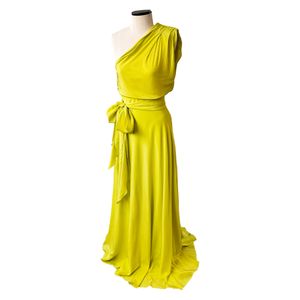 Vestido Priscilla França Olivia Verde Lima