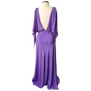 Vestido Priscilla França Soller Roxo