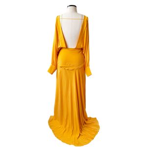 Vestido Priscilla França Shantal Laranja