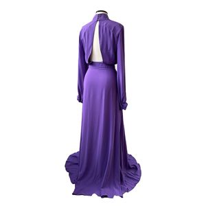 Vestido Priscilla França Isabela Roxo