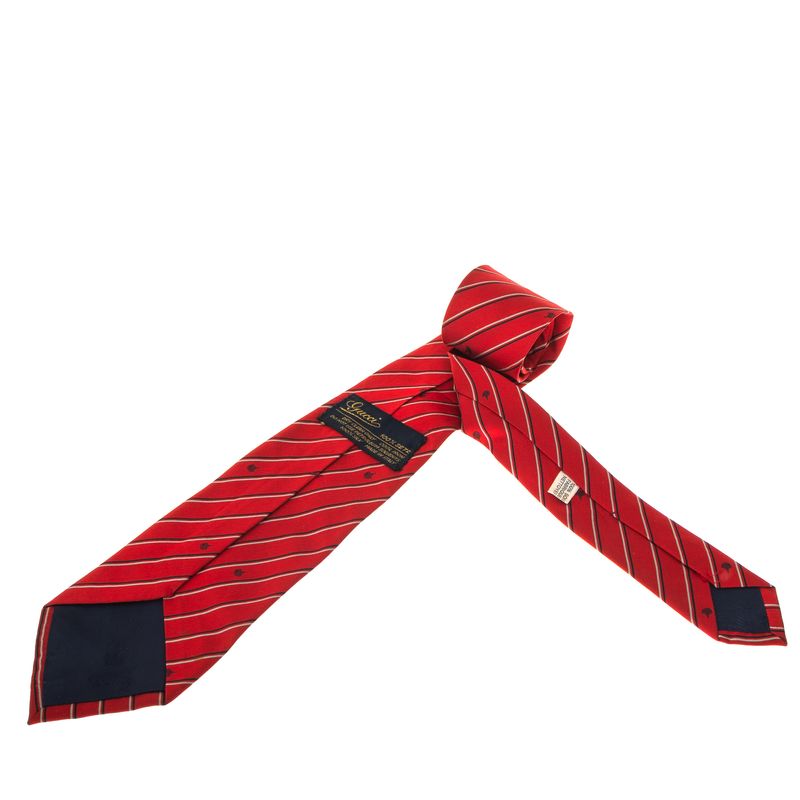 Gravata-Gucci-Vintage-Listrada-Vermelho