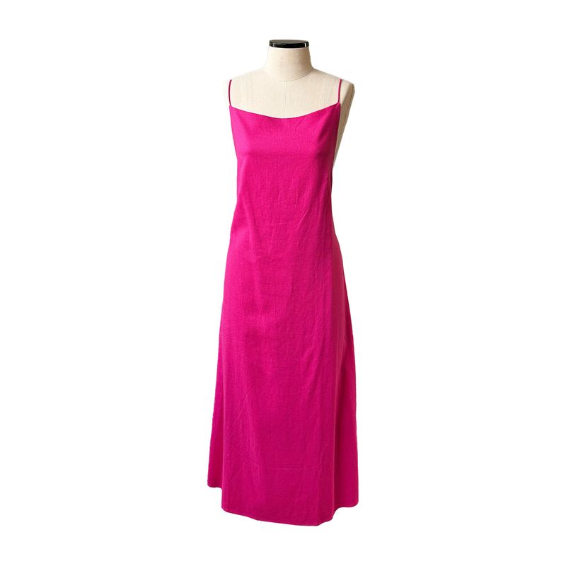 Vestido-Priscilla-Franca-Midi-Linho-Rosa-e-Cinto