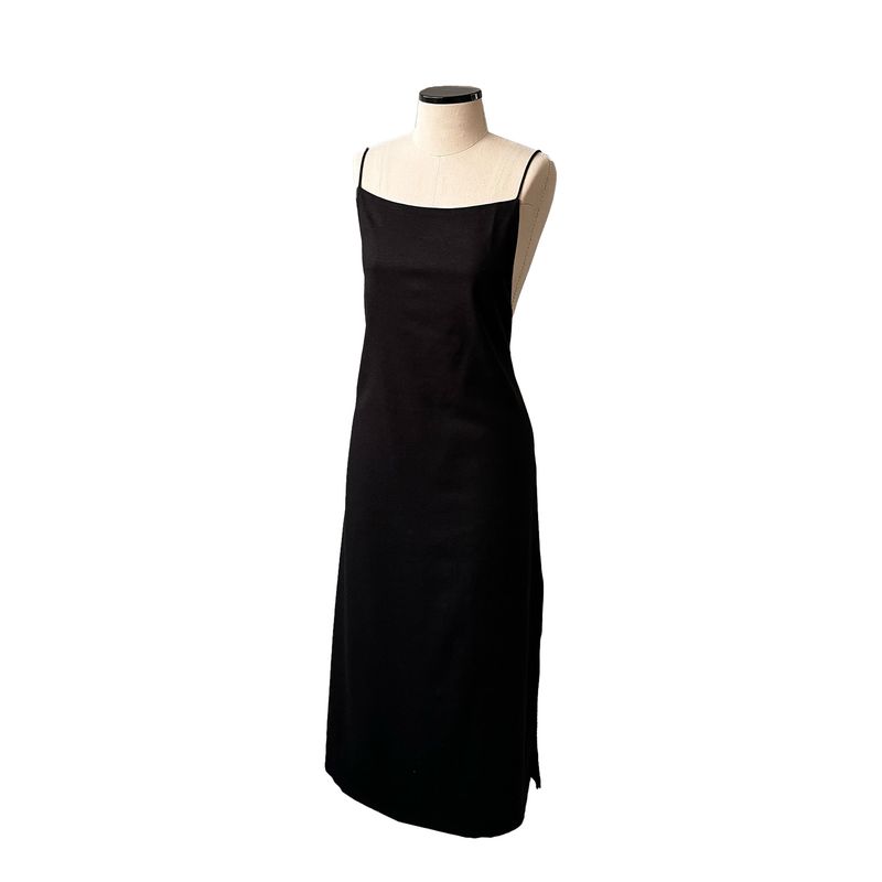 Vestido-Priscilla-Franca-Midi-Linho-Preto