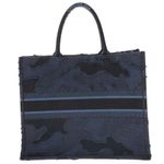 Bolsa-Christian-Dior-Book-Tote-Camuflagem-Marinho
