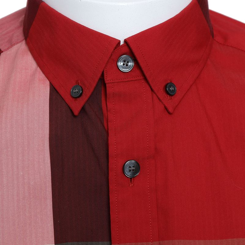Camisa-Burberry-House-Check-Vermelha