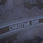 Bolsa-Christian-Dior-Book-Tote-Camuflagem-Marinho