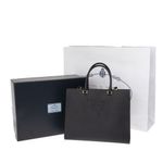 Bolsa-Prada-Logo-Saffiano-Preta