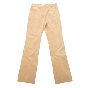 Calça Prada Reta Algodão Bege