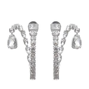 Brincos Swarovski Argolas Matrix
