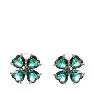 Brincos Swarovski Idyllia Flor Verde