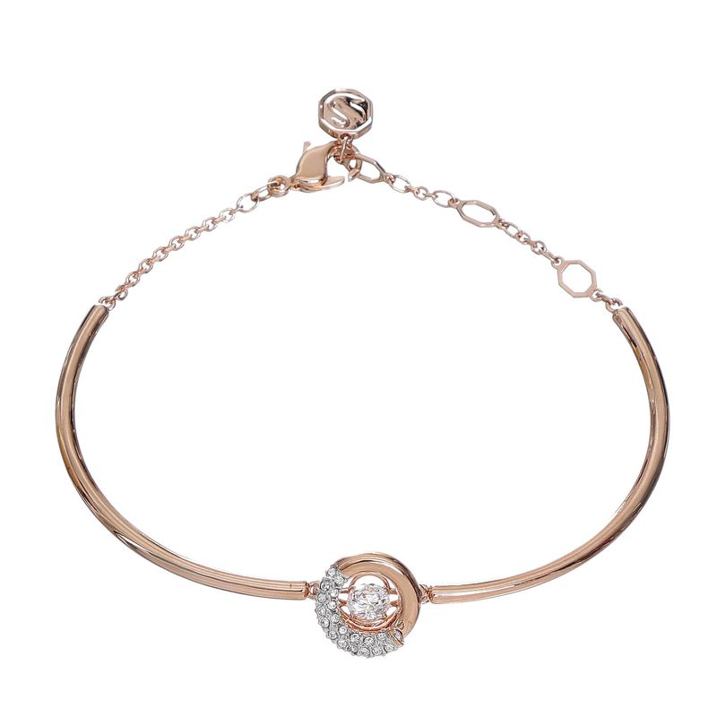 Bracelete-Swarovski-Dextera-Circulo-com-Cristal-Rose