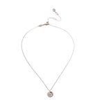 Colar-Swarovski-Dextera-Circulo-com-Cristal-Rose