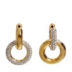 Brincos-Swarovski-Dextera-Argola-Entrelacada