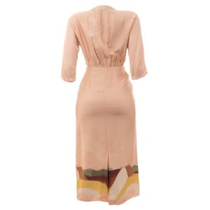 Vestido Cris Barros Amarração Rosa