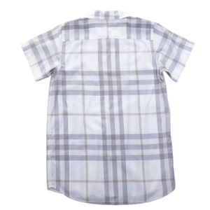 Camisa Burberry Infantil House Check Cinza