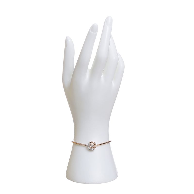 Bracelete-Swarovski-Dextera-Circulo-com-Cristal-Rose