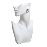 Brincos-Swarovski-Dextera-Argola-Entrelacada