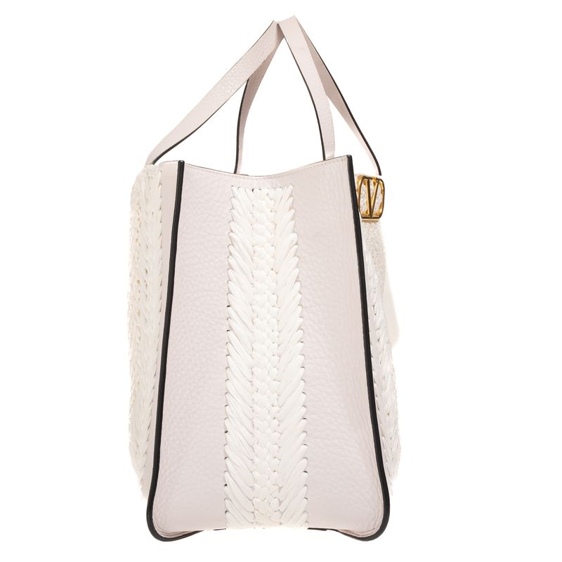 Bolsa-Valentino-Garavani-VLogo-Signature-Rafia-Branca