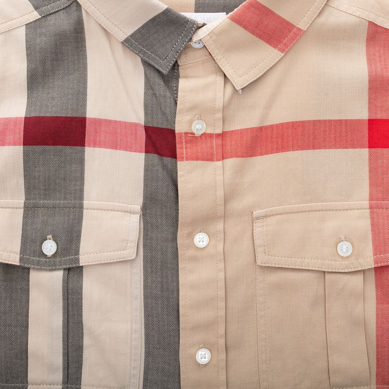 Camisa-Burberry-Infantil-House-Check