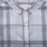 Camisa-Burberry-Infantil-House-Check-Cinza