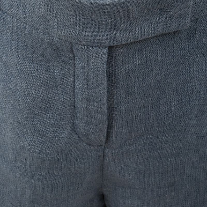 Short-Loro-Piana-Algodao-Azul