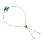 Pulseira-Swarovski-Idyllia-Flor-Verde