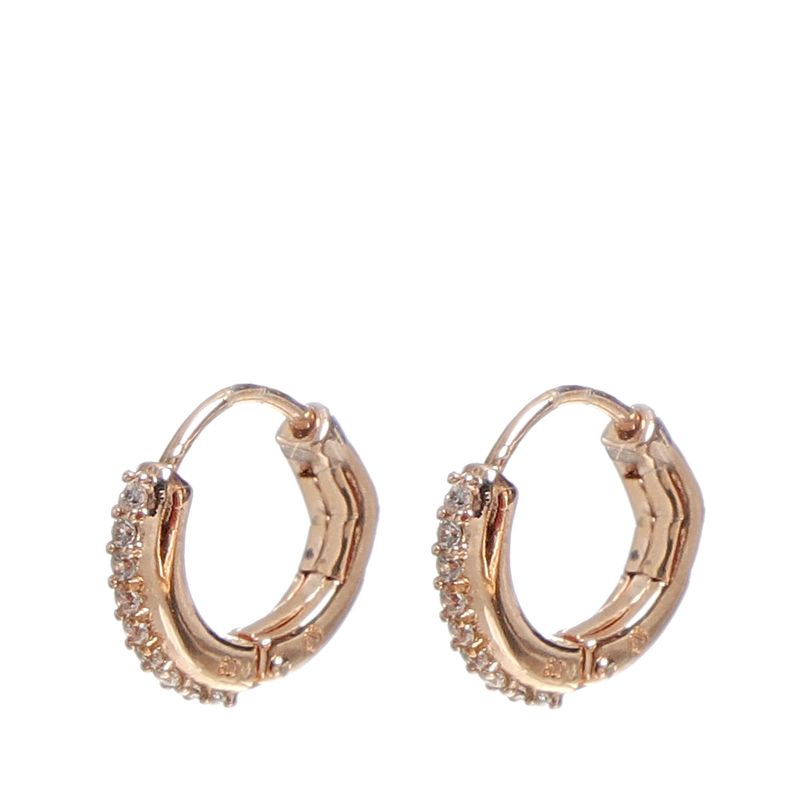 Brincos-Swarovski-Matrix-Argola-Rose