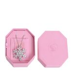 Colar-Swarovski-Idyllia-Floco-de-Neve-Prateado