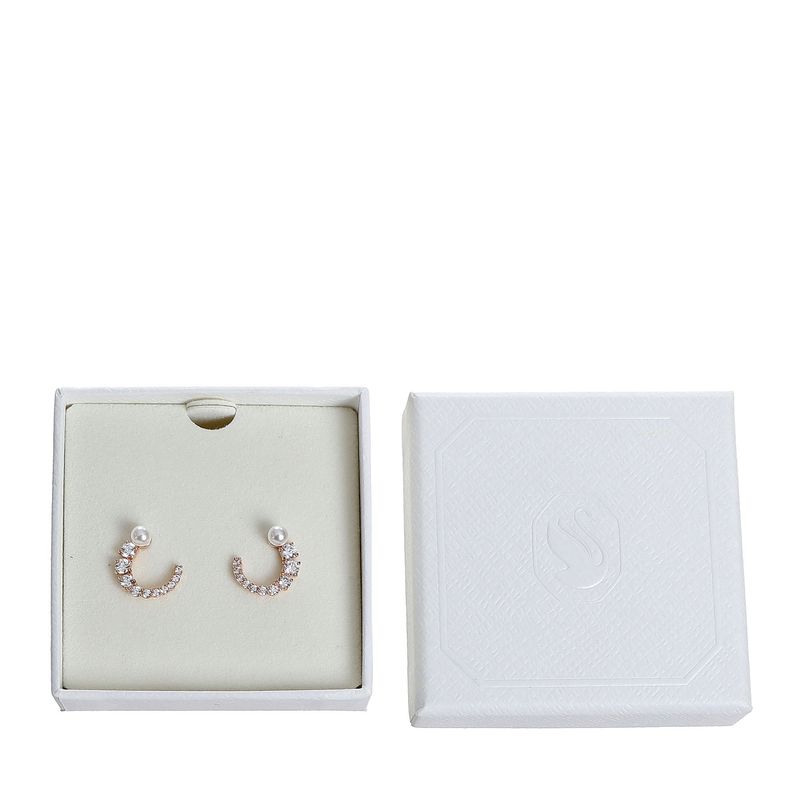 Brincos-Swarovski-Argola-Matrix-com-Esfera-Perolada