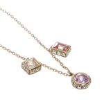 Conjunto-Swarovski-Stilla-Brincos-e-Colar-com-Cristais-Rosa